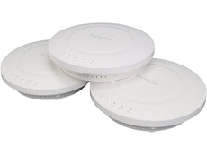 Three units of IEEE 802.11a/b/g/n/ac High-powered Dual Band with Integrated Antennas and Aesthetic Housing Design, Part# EAP1750H-3PACK