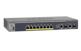 NETGEAR FSM5210P-100NES M4100-D10-POE Managed Switch (8+2 ports, FE, PoE), Stock# FSM5210P-100NES