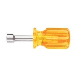 Klein Tools 5/16'' Stubby Nut Driver 1-1/2'' Shank, Part# SS10