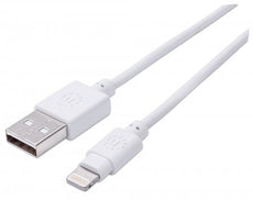 INTELLINET/Manhattan 390781 iLynk Lightning Cable  1.5ft, Stock# 390781