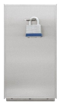 AiPhone SBX-LSE LOCKING SS VIDEO DOOR STATION COVER FOR JF/JK-DV & JF/JK-DVF, Stock# SBX-LSE