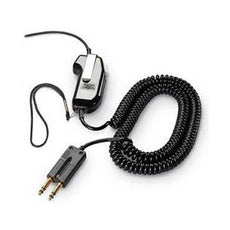 PLANTRONICS SHS2310-10 Wire PTT W/PJ7 Connector & QD, BTO, Stock# 92310-10