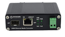 Syncom KA-FSFPHP Hardened Fast Ethernet to SFP Media Converter with PoE, Stock# KA-FSFPHP