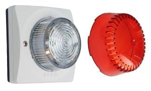 ALGO 8128R SIP Led Strobe Light Red w/ lens, ~ Stock# X128R+8128~ NEW