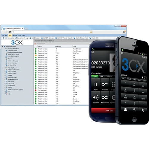 3CX Phone System Professional 64SC 1 Year Maintenance, Part No# 3CXPSPROF64