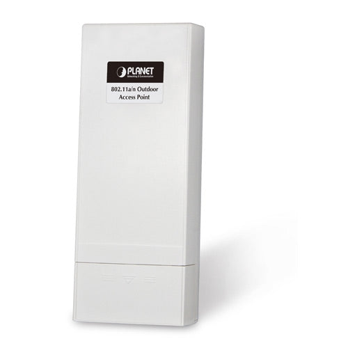 PLANET WNAP-7300 IP55 802.11a/n 5GHz 300Mbps Outdoor WLAN AP/Bridge built-in 16dbi patch antenna, RP-SMA, Stock# WNAP-7300