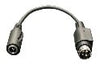 Tycon 4Pin DIN Male to 5.5/2.1mm DC Jack, 6" Cable, Part# 5700035