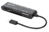 Manhattan USB-C to SD / microSD Card Reader, Part# 102681