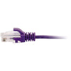 C2G RJ45 Male to RJ45 Male Slim Cat 6 Patch Cable (10', Purple) 01184