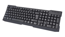 Manhattan Enhanced Keyboard, USB, Black, Part# 155113-SPANISH
