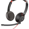 Poly Blackwire 5220 USB Type-A Stereo On-Ear Headset  207576-03