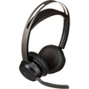 Poly Voyager Focus 2 UC Stereo Noise-Canceling On-Ear Headset (Microsoft, USB Type-C, Charging Stand) 214433-02