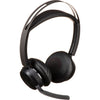 Poly Voyager Focus 2 UC Stereo Noise-Canceling On-Ear Headset (Standard, USB Type-A, Charging Stand) 213727-01