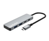 Manhattan 4-Port 10G USB-A / USB-C Combo Hub 2x2, MHUB-2A2C-C10G, Part# 181372