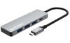 Manhattan 4-Port 10G USB-A / USB-C Combo Hub 3+1, MHUB-3A1C-C10G, Part# 181389