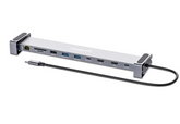 Manhattan USB-C PD 10-in-1 Dual-HDMI Monitor Docking Station / Multiport Hub, Part# 190398