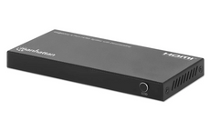 Manhattan 4K@60Hz 4-Port HDMI Splitter with Downscaling, Part# 208369