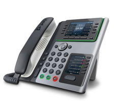 Poly EDGE E400 IP Phone with Power Supply, Part# 2200-87835-001