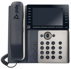 Poly EDGE E500 IP Phone with Power Supply, Part# 2200-87855-001
