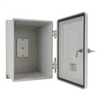 GAI-Tronics 255-003SK, Weatherproof Telephone Enclosure with Spring Door Option, Grey