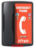 2 Button Emergency Phone. Landline Phone, Pre-Programmed HATZALAH and 911 for Pools, Parks, Shuls,