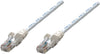 Intellinet IEC-C5-WT-25, Network Cable, Cat5e, UTP, RJ45 Male / RJ45 Male, 7.5 m (25 ft.), White, Part# 320719