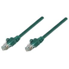 Intellinet IEC-C5-GR-1, Network Cable, Cat5e, UTP, Green, Part# 347488