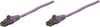 Intellinet IEC-C6-PRP-0.5, Network Cable, Cat6, UTP, RJ45 Male / RJ45 Male, 0.15 m (0.5 ft.), Purple, Part# 392990