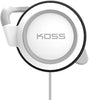 Koss Sport Clip Portable Headphone Wht Lightweight Foam Ear Cushion, KSC21W