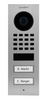 DoorBird D1102V-S, Surface Mount, IP Video Door Station D1102V Surface-mount, stainless steel V2A, brushed, 2 call buttons, incl. surface-mounting housing, Part# 423866768