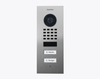 Doorbird D1102V-F, FLUSH-MOUNT IP VIDEO DOOR STATION, Stainless steel V4A (salt-water and grinding dust resistant), brushed, Part# 423866812