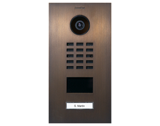 Doorbird D2101V, IP VIDEO DOOR STATION, Architectural bronze, Part# 423869783
