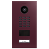 Doorbird D2101V, IP VIDEO DOOR STATION, RAL 4004, stainless steel, powder-coated, semi-gloss, Part# 423870277