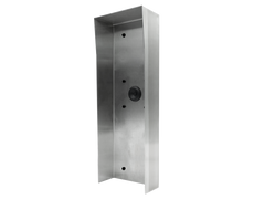 Doorbird Protective Hood for DoorBird D2102KV, stainless steel V4A (salt-water and grinding dust resistant), brushed, for in use with surface-mounting housing, Part# 423871144