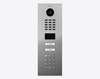 Doorbird D2102KV, IP VIDEO DOOR STATION, Stainless steel V4A (salt-water and grinding dust resistant), brushed, Part# 423871212