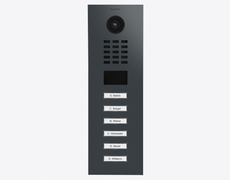 Doorbird D2106V, IP VIDEO DOOR STATION, RAL 7016, stainless steel, powder-coated, semi-gloss, Part# 423871410