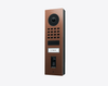 Doorbird D1101FV-S, FINGERPRINT 50 SURFACE-MOUNT IP VIDEO DOOR STATION, Bronze-finish as PVD coating, stainless steel, brushed, Part# 423872165