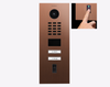 Doorbird D2102FV-FP50, FINGERPRINT 50 IP VIDEO DOOR STATION, Bronze-finish as PVD coating, stainless steel, brushed, Part# 423872554