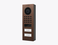 Doorbird D1102V-S, SURFACE-MOUNT IP VIDEO DOOR STATION, Architectural bronze, Part# 423873452