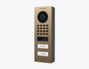 Doorbird D1102V-S, SURFACE-MOUNT IP VIDEO DOOR STATION, Real burnished brass, Part# 423873469