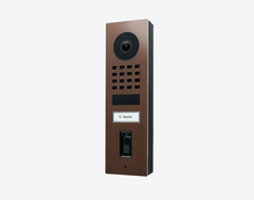 Doorbird D1101FV-S, FINGERPRINT 50 SURFACE-MOUNT IP VIDEO DOOR STATION, Architectural bronze, Part# 423873483