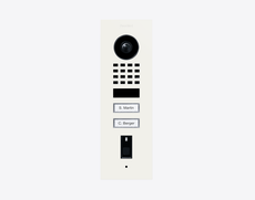 Doorbird D1102FV-F, FINGERPRINT 50 FLUSH-MOUNT IP VIDEO DOOR STATION, RAL 9016, stainless steel, powder-coated, semi-gloss, Part# 423873599
