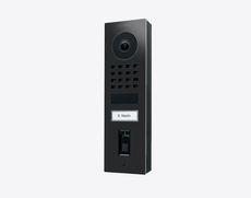 Doorbird D1101FV-S, FINGERPRINT 50 SURFACE-MOUNT IP VIDEO DOOR STATION, Graphite black (Raven Polar), powder-coated, semi-gloss, Part# 423874138