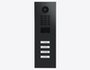 Doorbird D2104V, IP VIDEO DOOR STATION, Graphite black (Raven Polar), powder-coated, semi-gloss, Part# 423874374