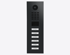 Doorbird D2106V, IP VIDEO DOOR STATION, Graphite black (Raven Polar), powder-coated, semi-gloss, Part# 423874398