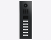 Doorbird D2106V, IP VIDEO DOOR STATION, Graphite black (Raven Polar), powder-coated, semi-gloss, Part# 423874398