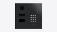 Doorbird D2101KH, IP VIDEO DOOR STATION, Graphite black (Raven Polar), powder-coated, semi-gloss, Part# 423874466