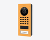 Doorbird D1101V-S, SURFACE-MOUNT IP VIDEO DOOR STATION, RAL 1017, stainless steel, powder-coated, semi-gloss, Part# 423878334