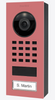 Doorbird D1101V-S, SURFACE-MOUNT IP VIDEO DOOR STATION, RAL 3014, stainless steel, powder-coated, semi-gloss, Part# 423878365