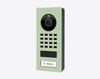 Doorbird D1101V-S, SURFACE-MOUNT IP VIDEO DOOR STATION, RAL 6019, stainless steel, powder-coated, semi-gloss, Part# 423878389